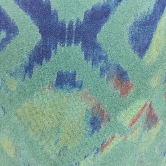 Gypsy 05 Silk Blue Green Midi Dress S - Picture 5 of 8